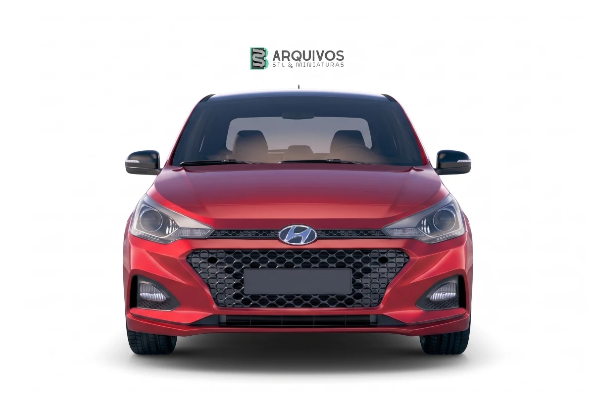 Modelo 3D STL - Hyundai i20 2019 — foto 2